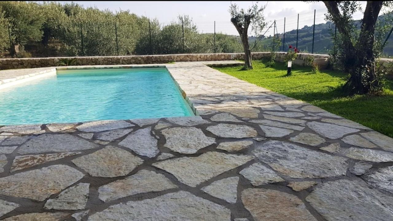 Elegant Villa Trapani + Pool サレーミ エクステリア 写真